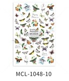 Nail Art Sticker - butterfly design- MCL-1048-10