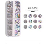 Nail Art- Nail supper Shiny Slice Style - MJLP-09#