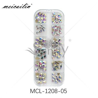 High Quality Flatback Fancy Nail Stone Crystal AB Nail Art Decoration