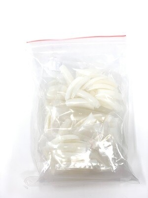 500pcs/bag Artificial Nail Tip Natural