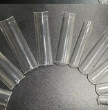 500pcs/Box Artificial Nail Tip Natural   - Square Clear