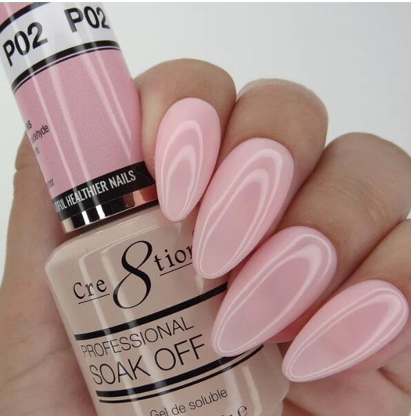 Cre8tion Gel - French Manicure Collection 0.5oz Pink - P02