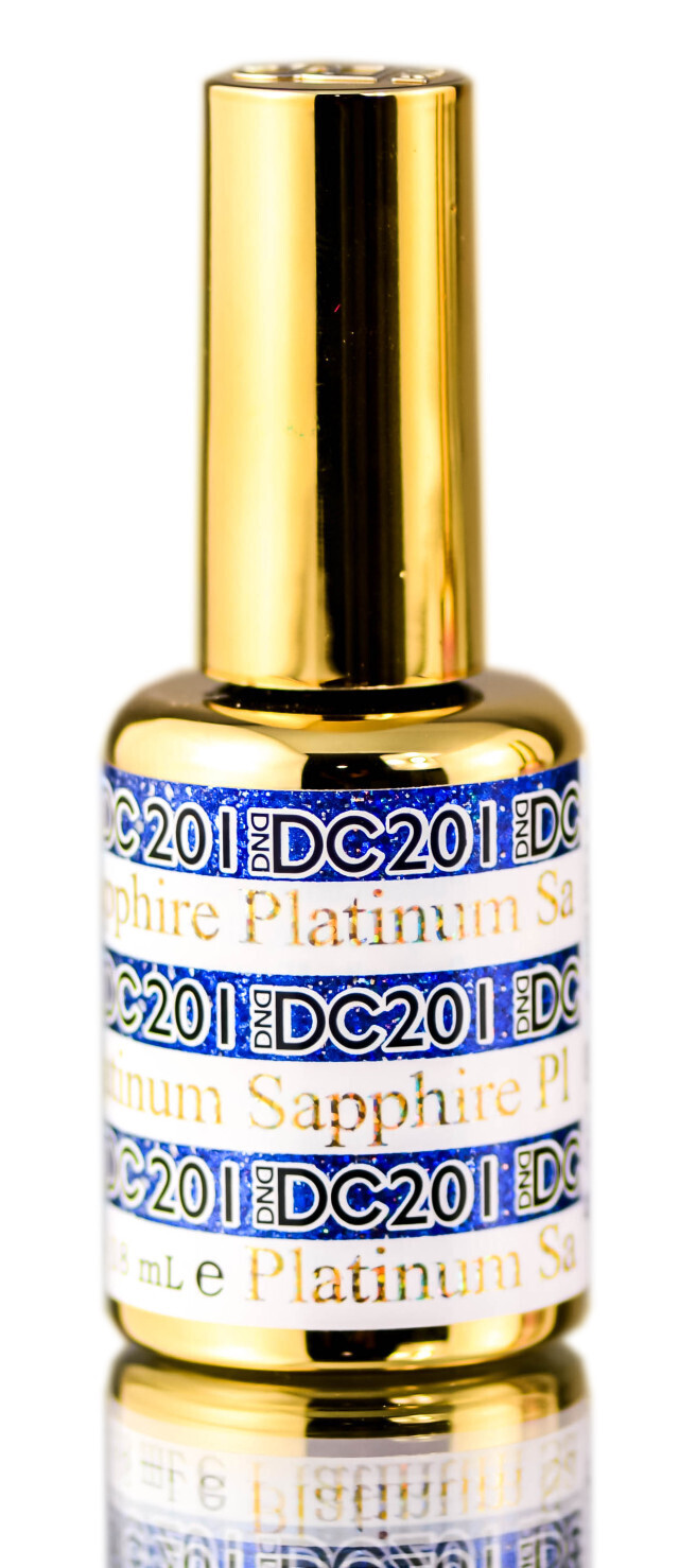 DND DC PLATINUM Gel - SAPPHIRE PLATINUM (201)