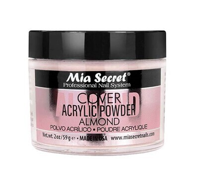 MIA SECRET COVER ALMOND ACRYLIC POWDER