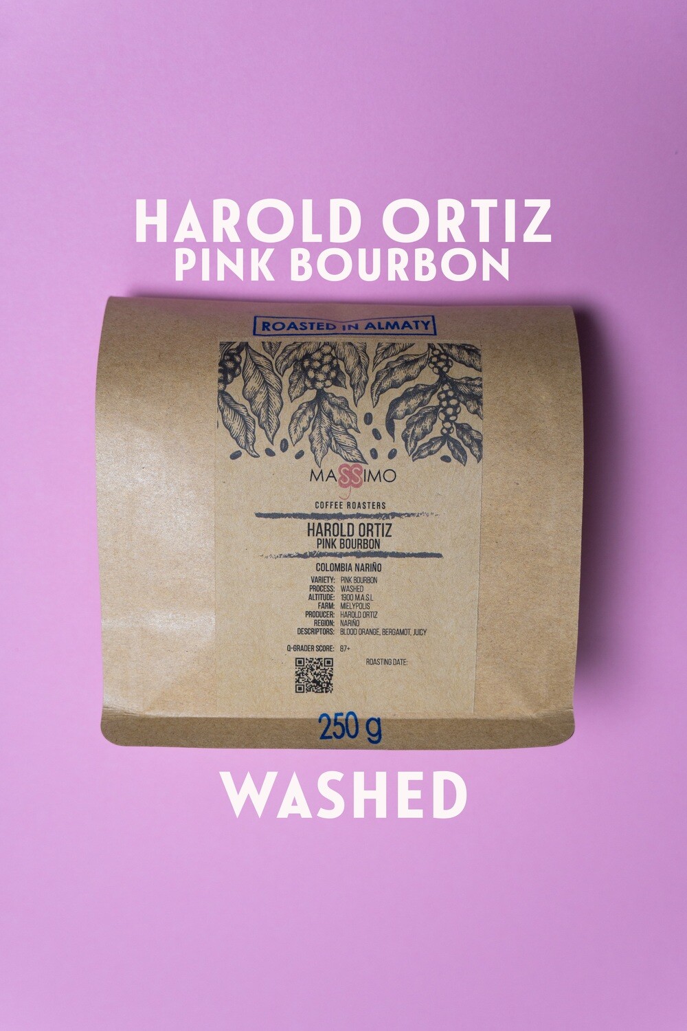 Harold Ortiz Pink Bourbon - Colombia Nariño​