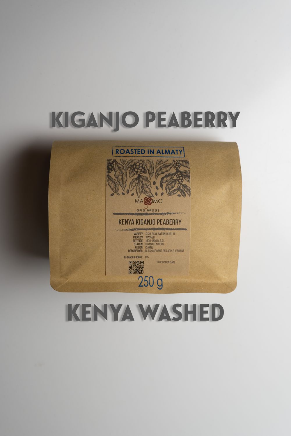 Kenya Kiganjo Peaberry
