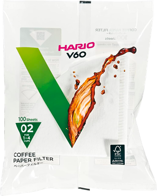 Hario V60 фильтры 02 размер (100 шт)