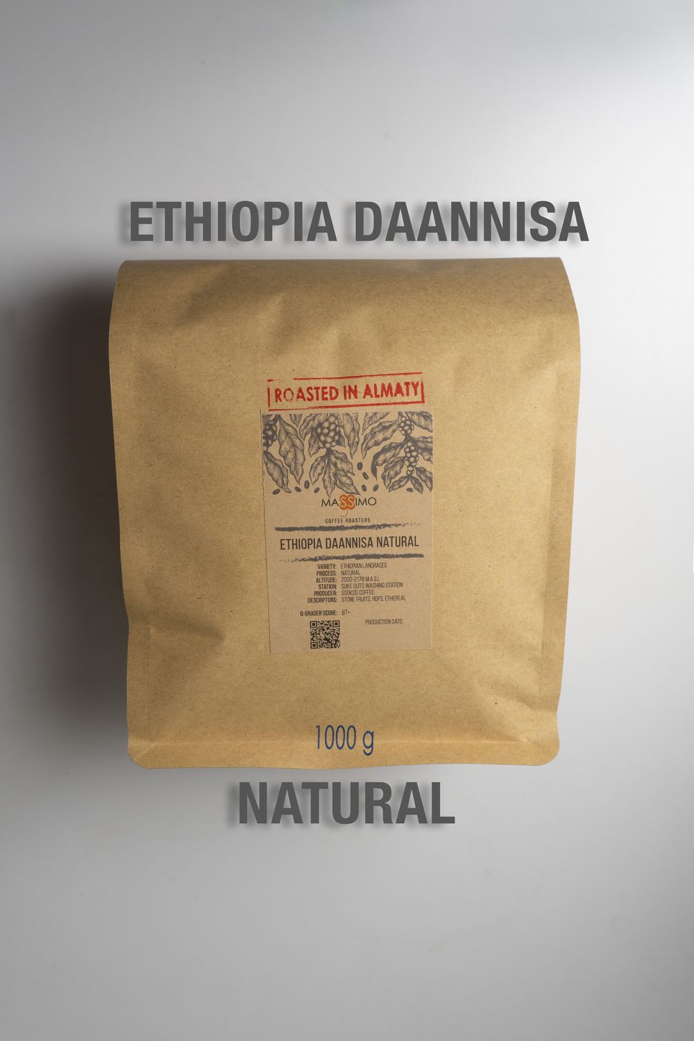 Ethiopia Daannisa Natural - Espresso