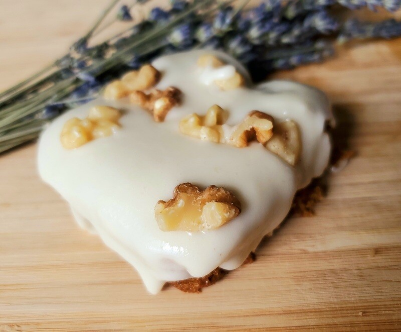 Vegan Carrot Cake Bar (GF)