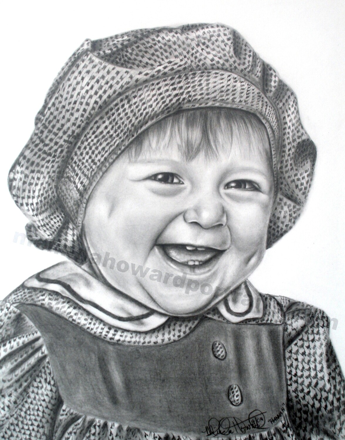 COMMISSIONED Graphite or Charcoal Portrait (People) Starting at:
