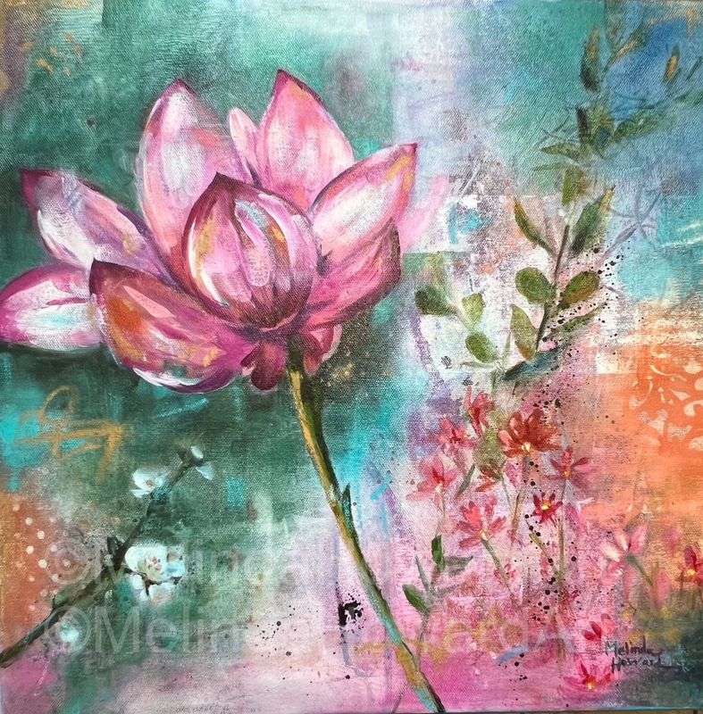 "Beautiful Redemption", oil on canvas