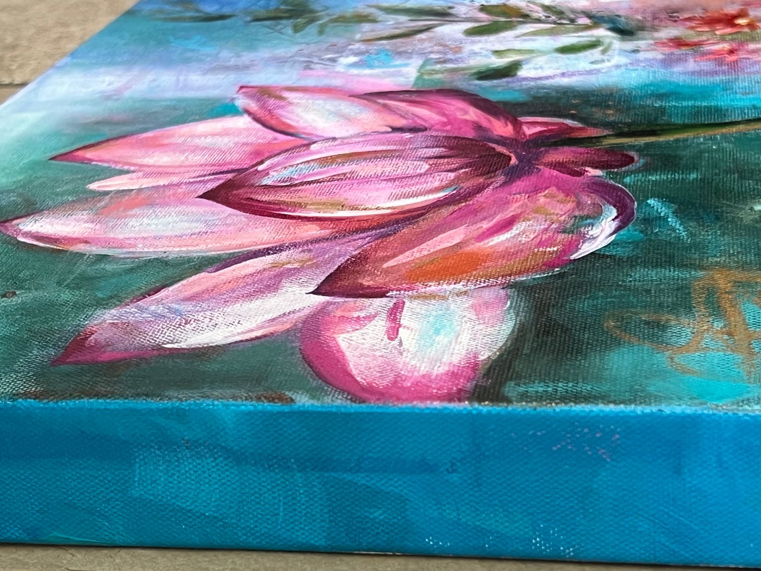 "Beautiful Redemption", oil on canvas