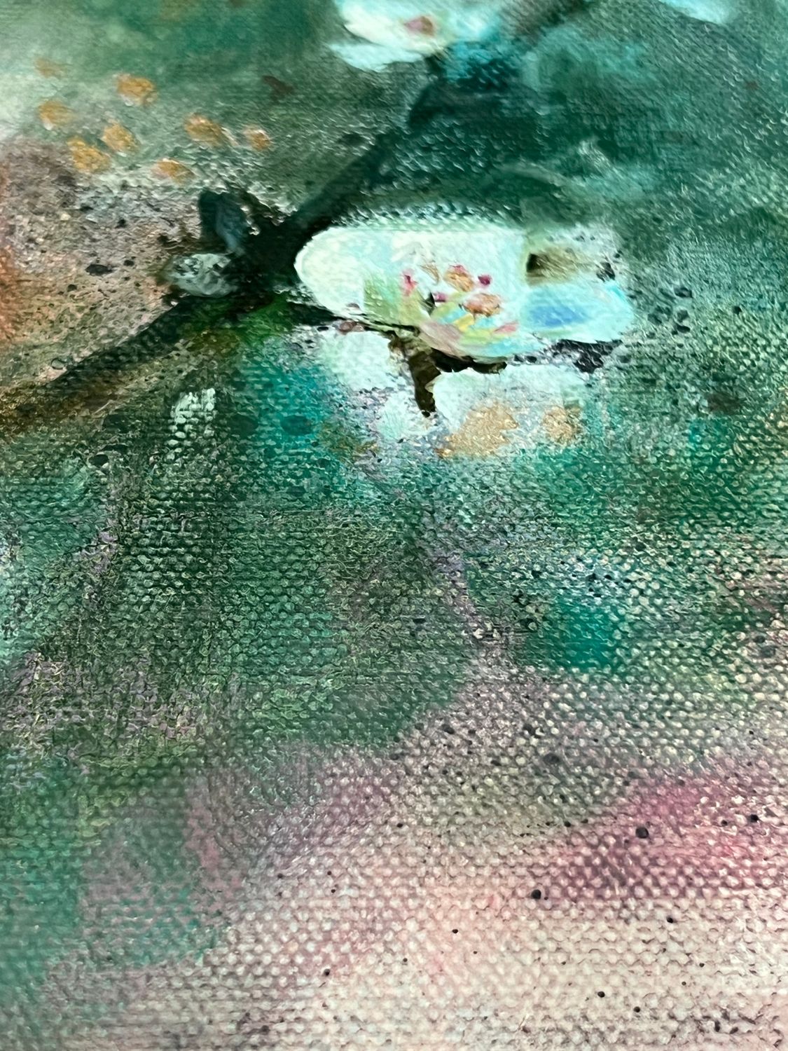 "Beautiful Redemption", oil on canvas