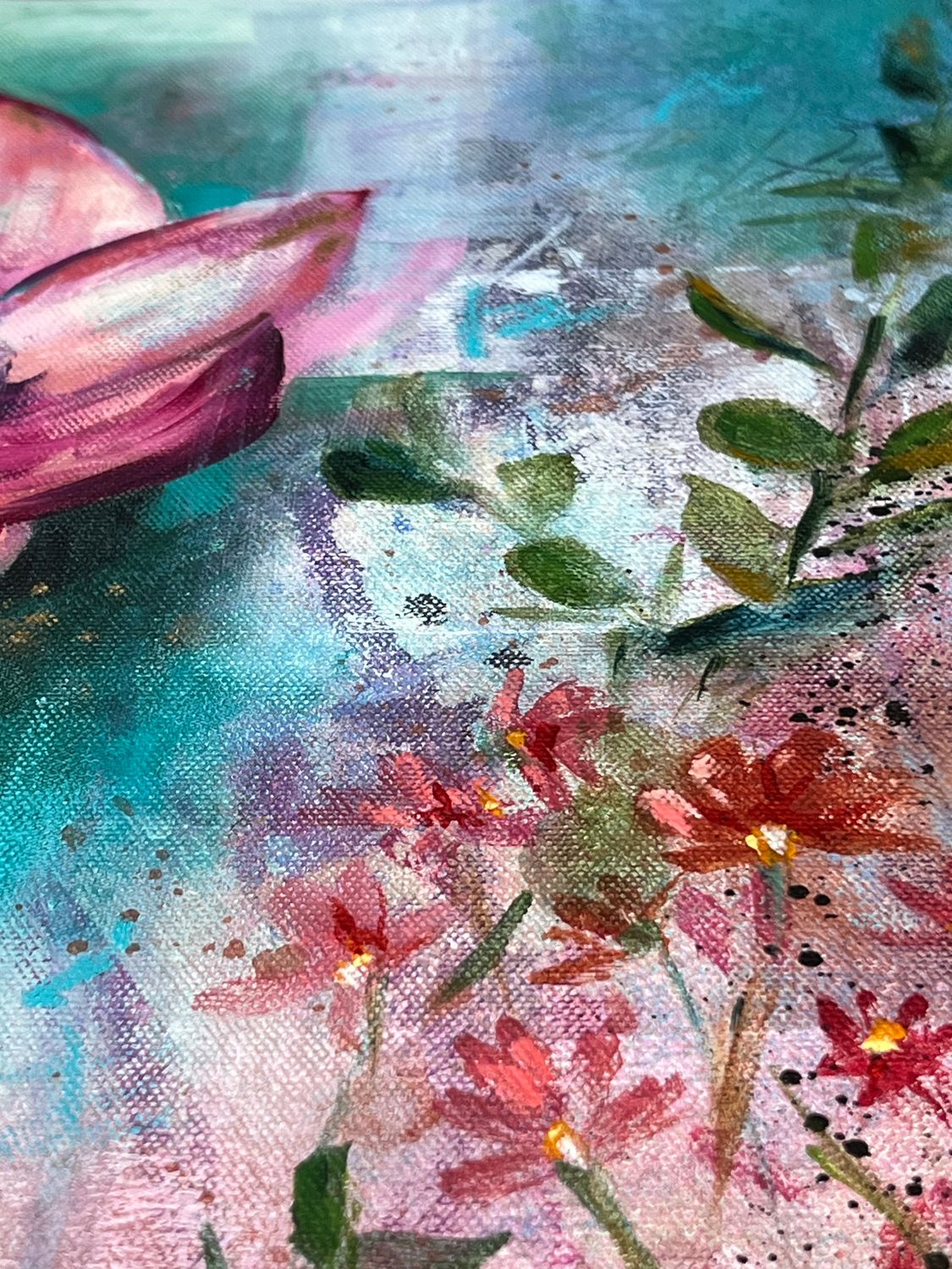 "Beautiful Redemption", oil on canvas