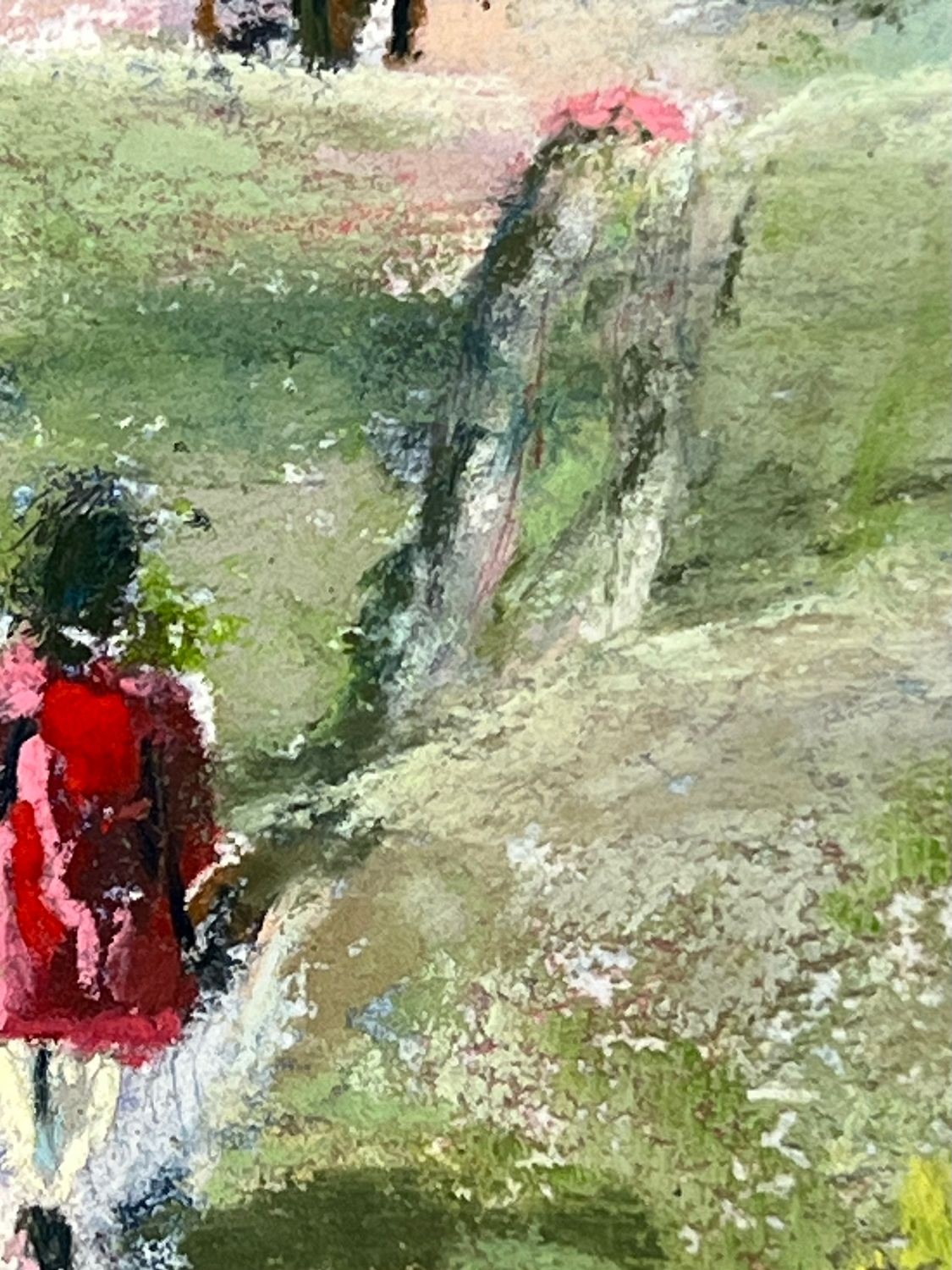 "Heading Home" Pastel Painting, 8x10"