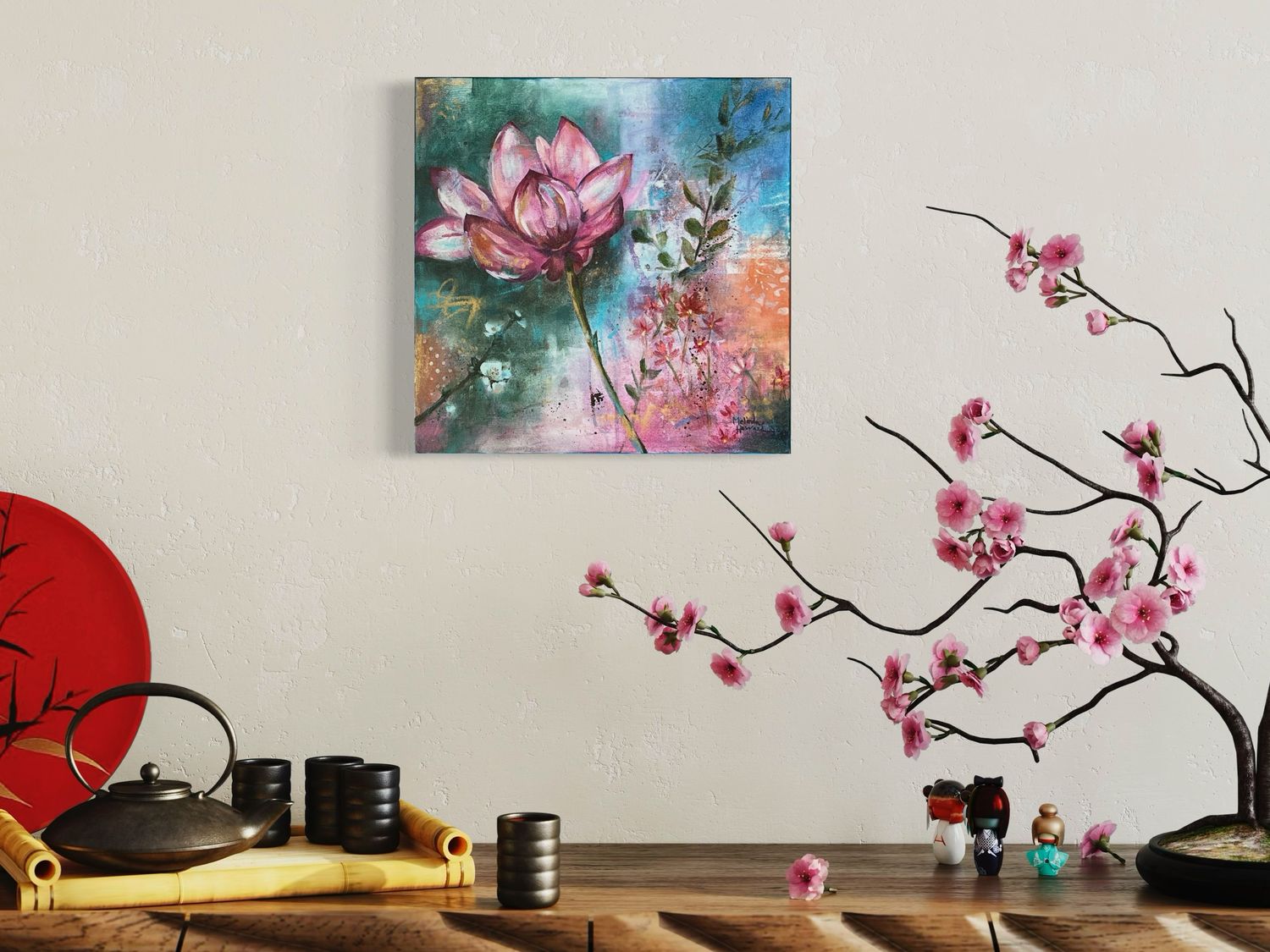 "Beautiful Redemption", oil on canvas