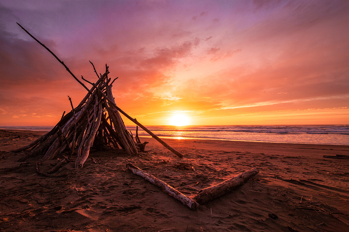 Woodend Beach, North Canterbury New Zealand