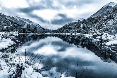 St James Lake, Lewis Pass, New Zealand