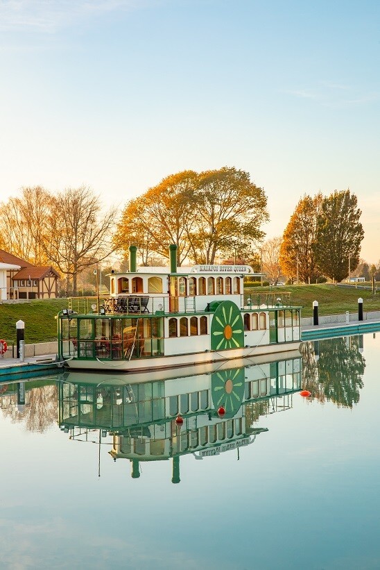 Kaiapoi River Queen, North Canterbury New Zealand