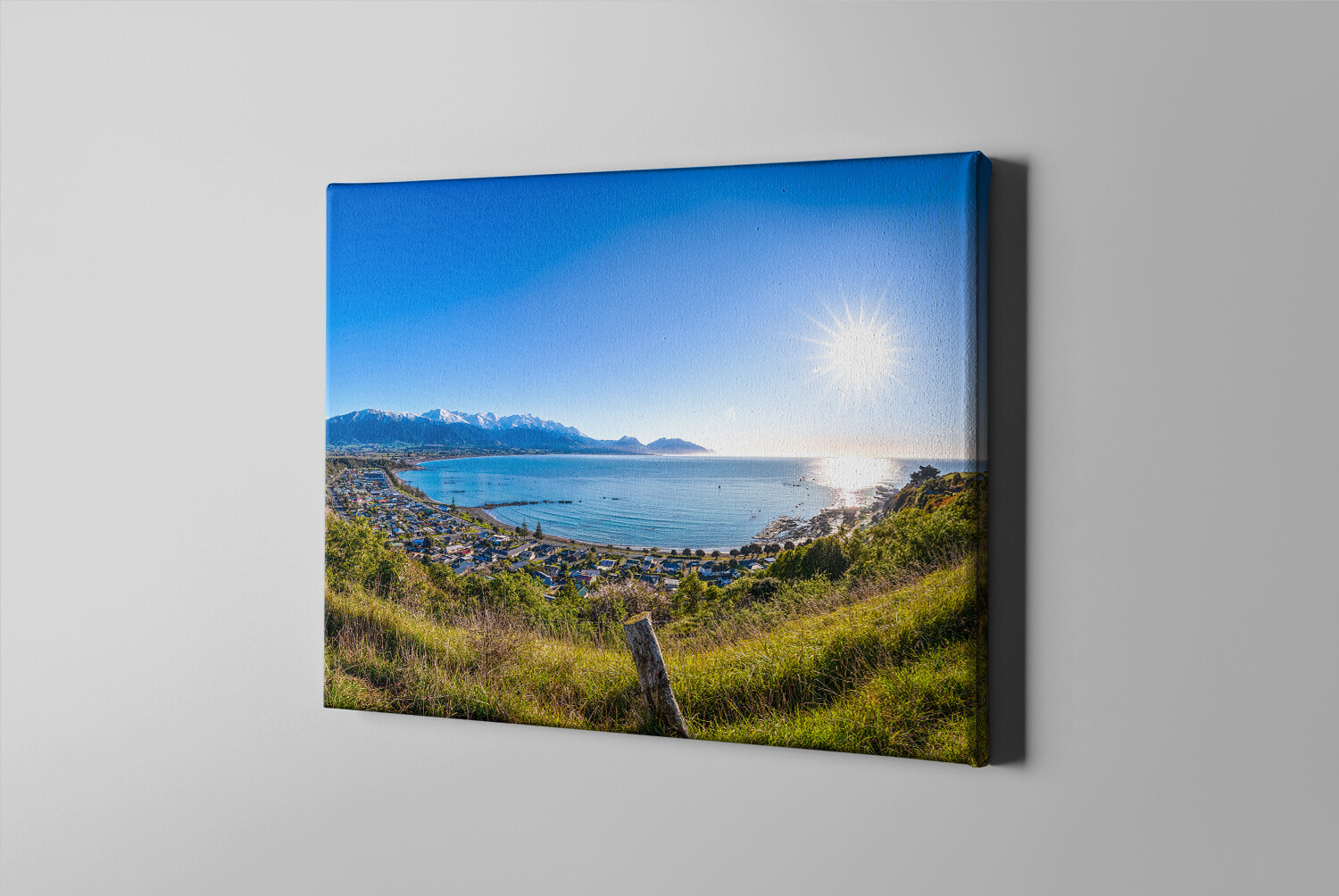 Cloudless Kaikoura Coast