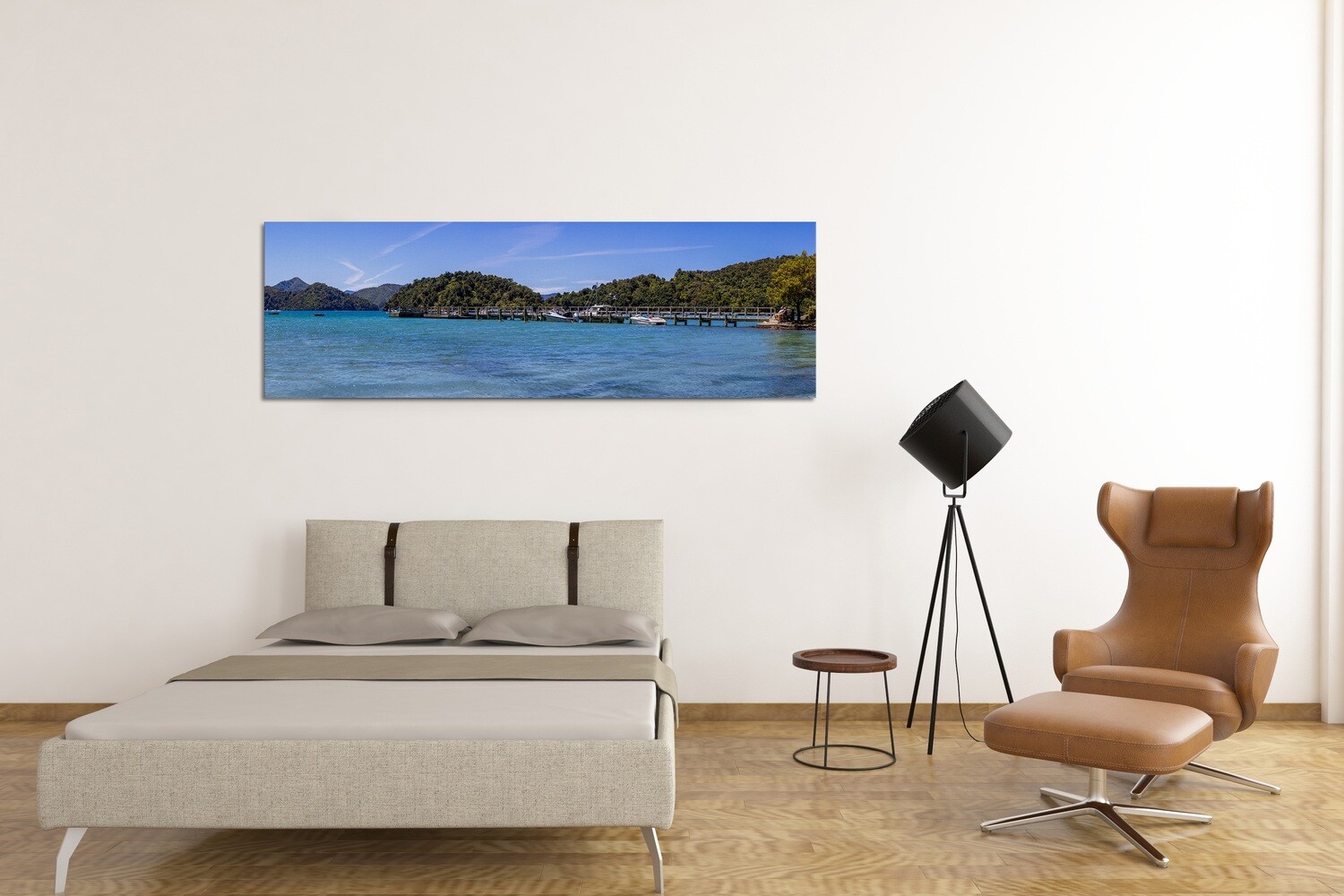 Ngakuta Bay (65 Image Stitch Panoramic)