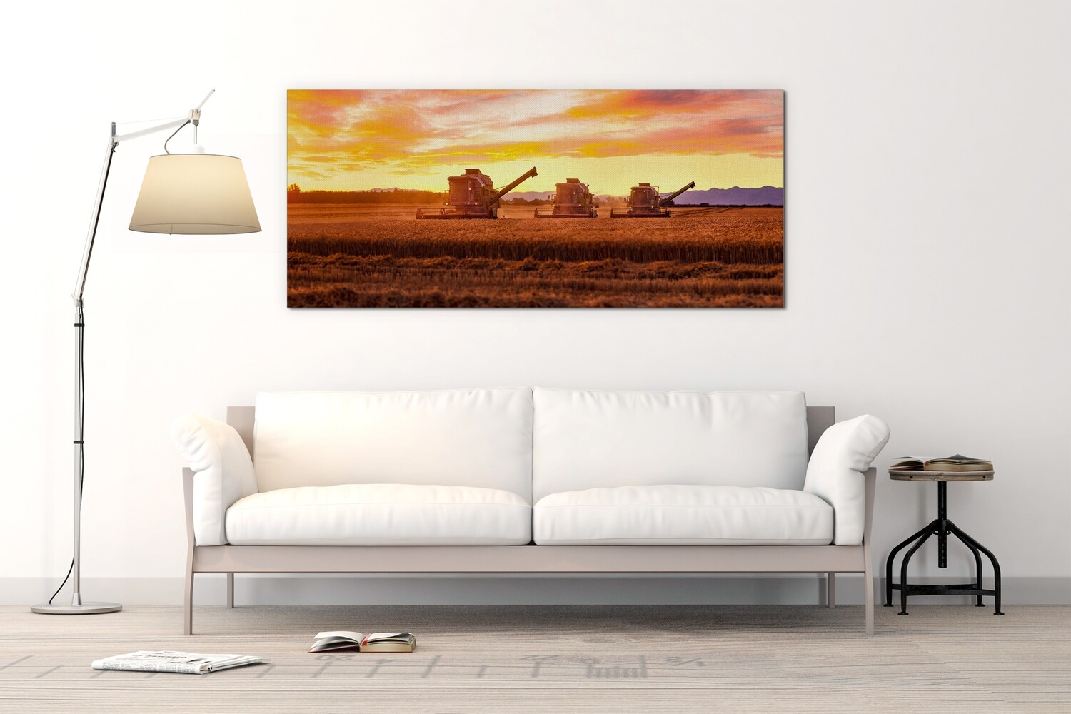 Harvester Three (125 Image Stitch Panoramic)