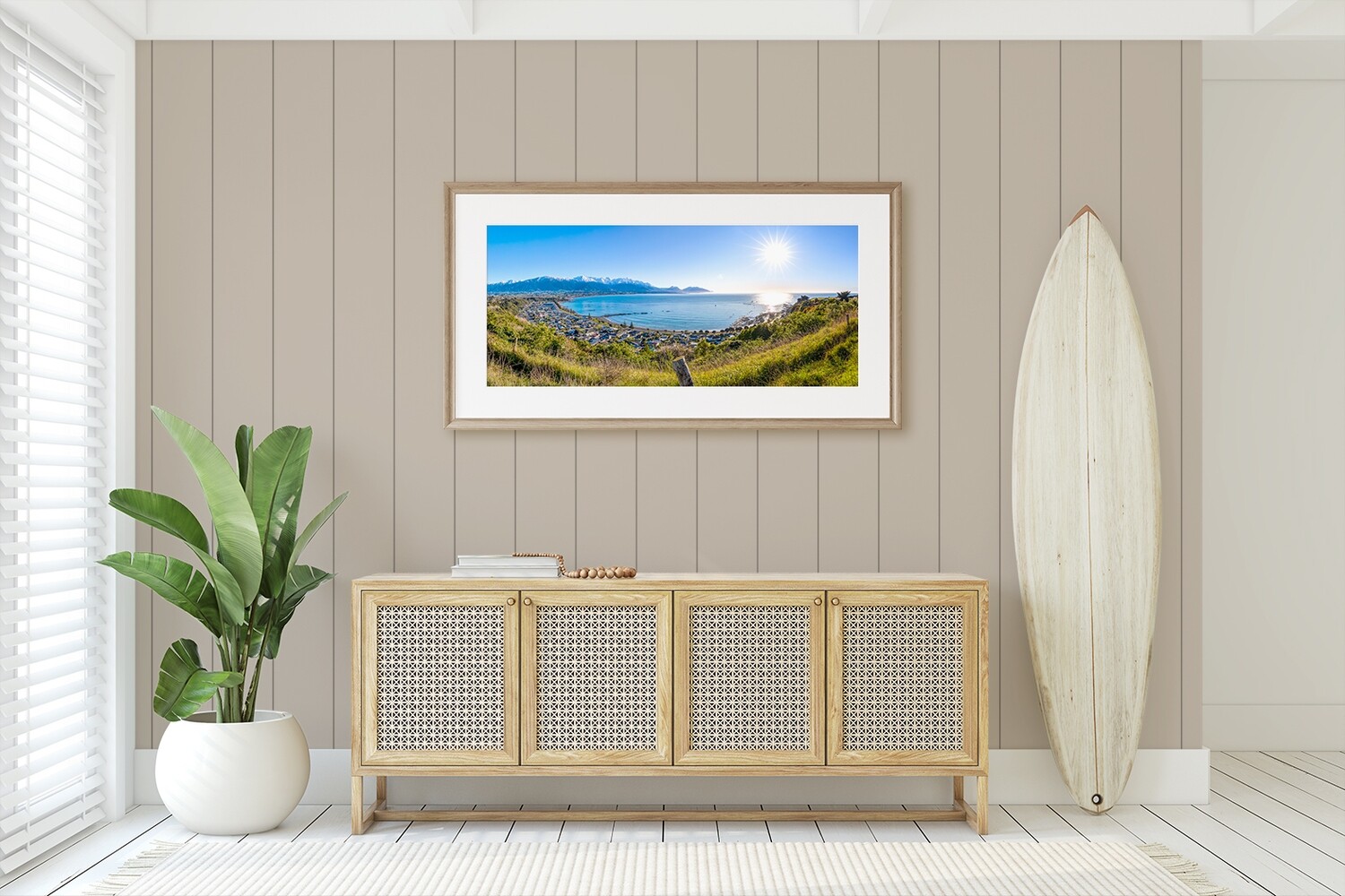 Cloudless Kaikoura Coast