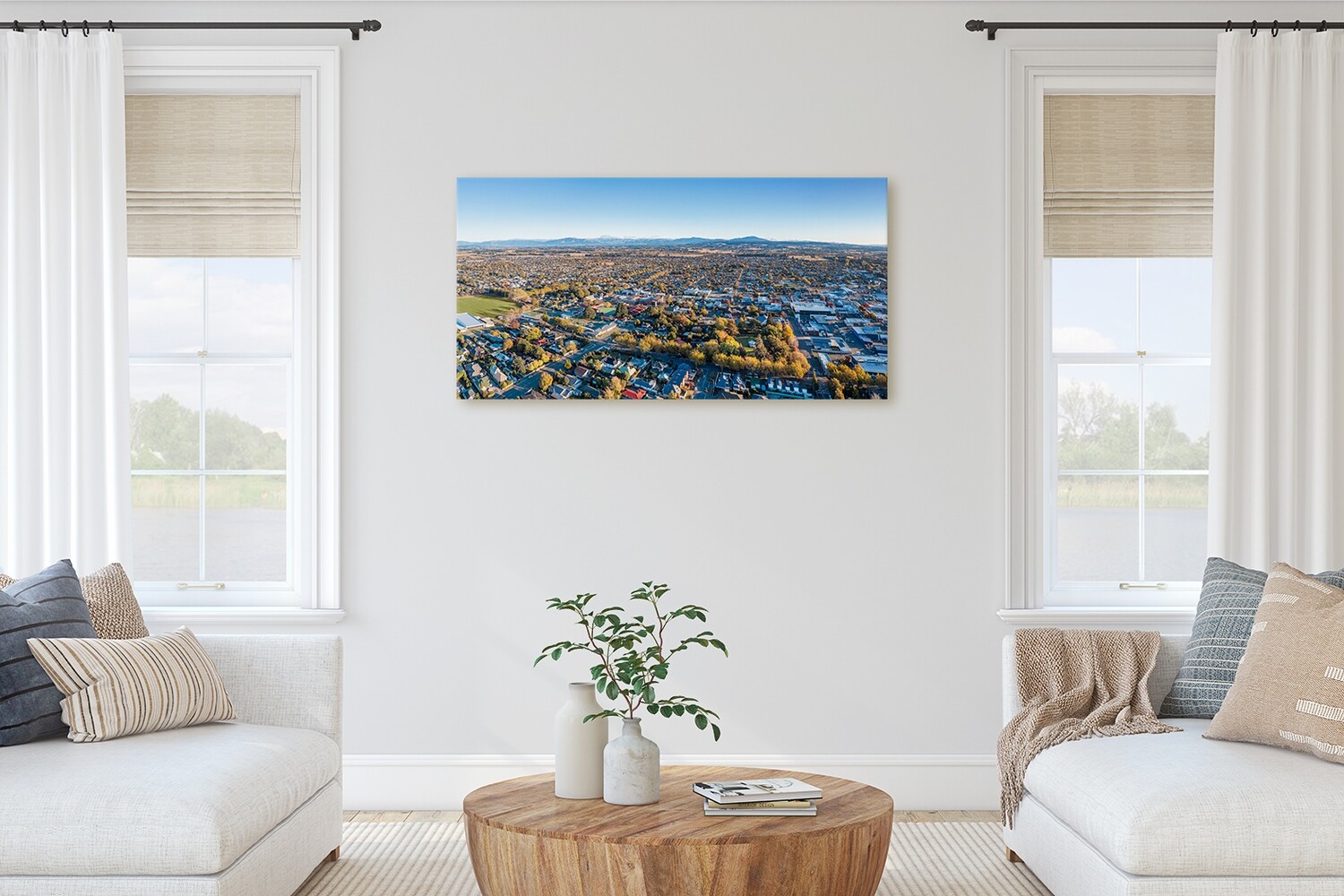 Panoramic view of Rangiora