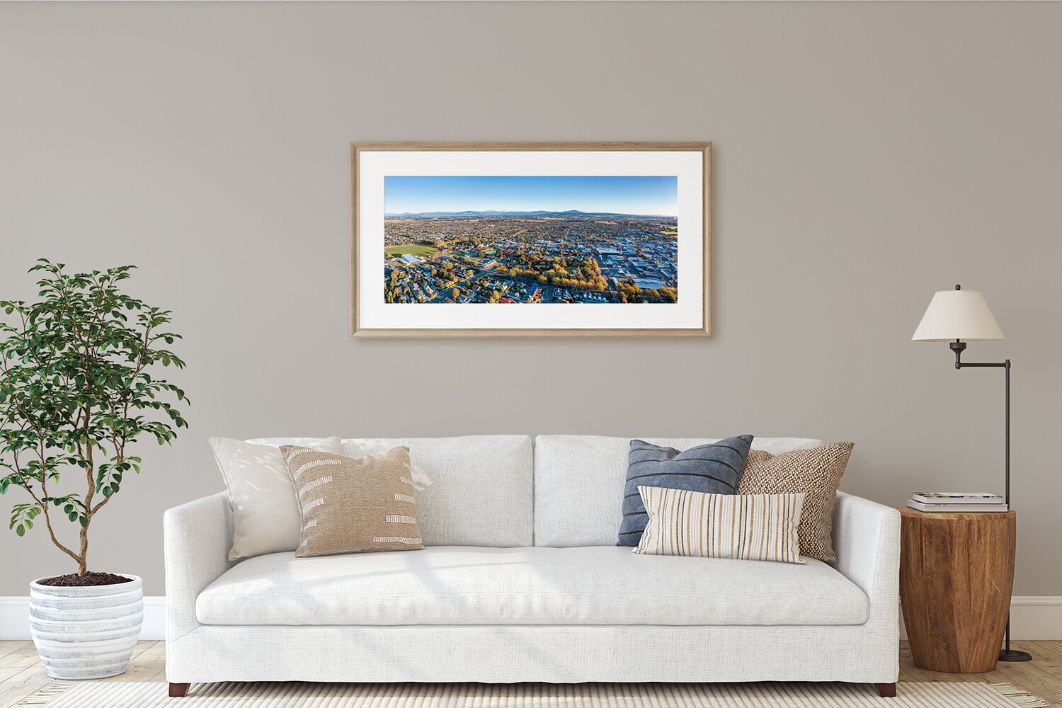 Panoramic view of Rangiora