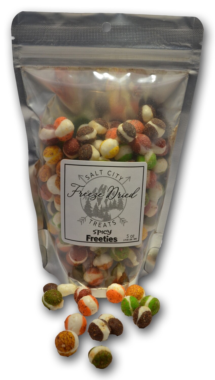 Case of 70 5oz bags Spicy Freeties