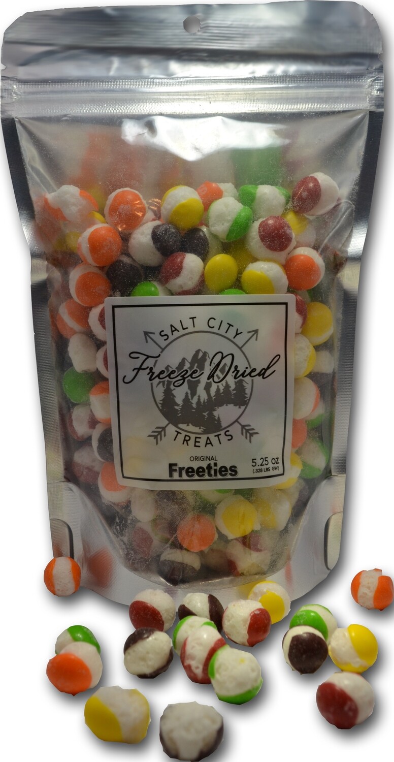 Original Freeties 5.25oz Resealable Bag Freeze dried candy