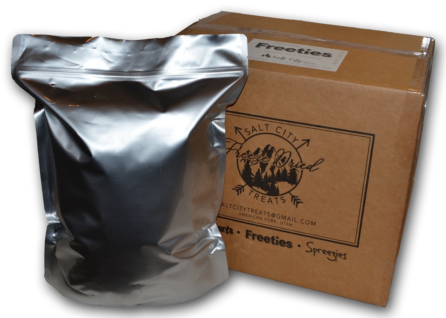 Bulk 25lb Case Sour Freez-Tarts 5 - 5lb bags