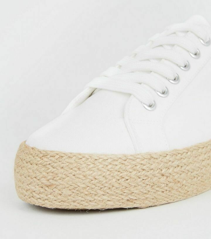espadrille flatform trainers