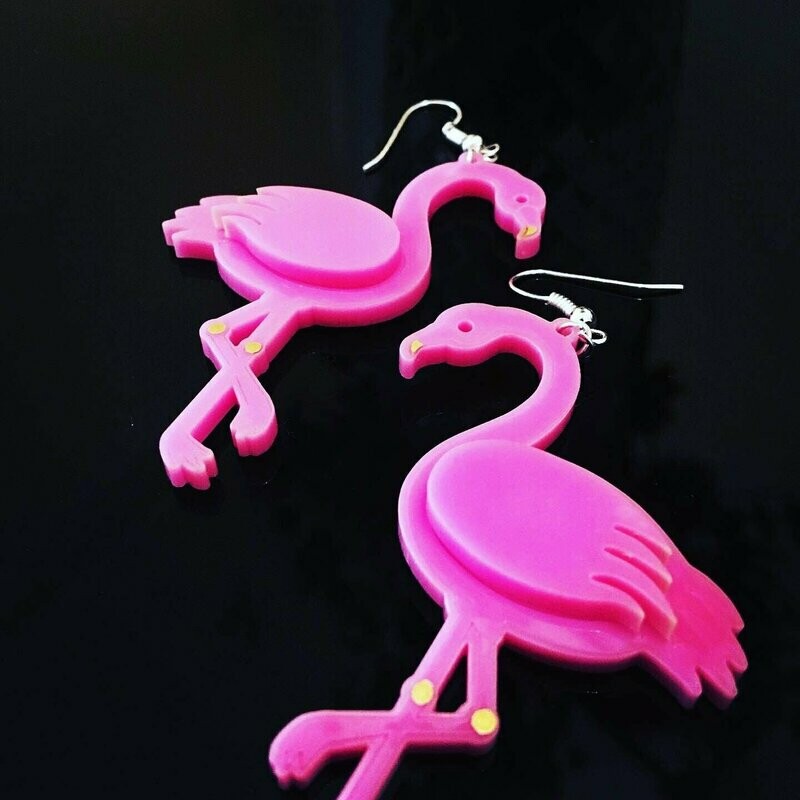 Flamingo Earrings