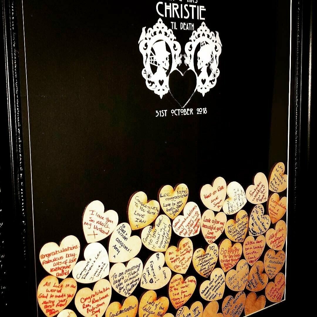 Til Death Do Us Part Drop Box - 42cm x 59.4cm (A2)