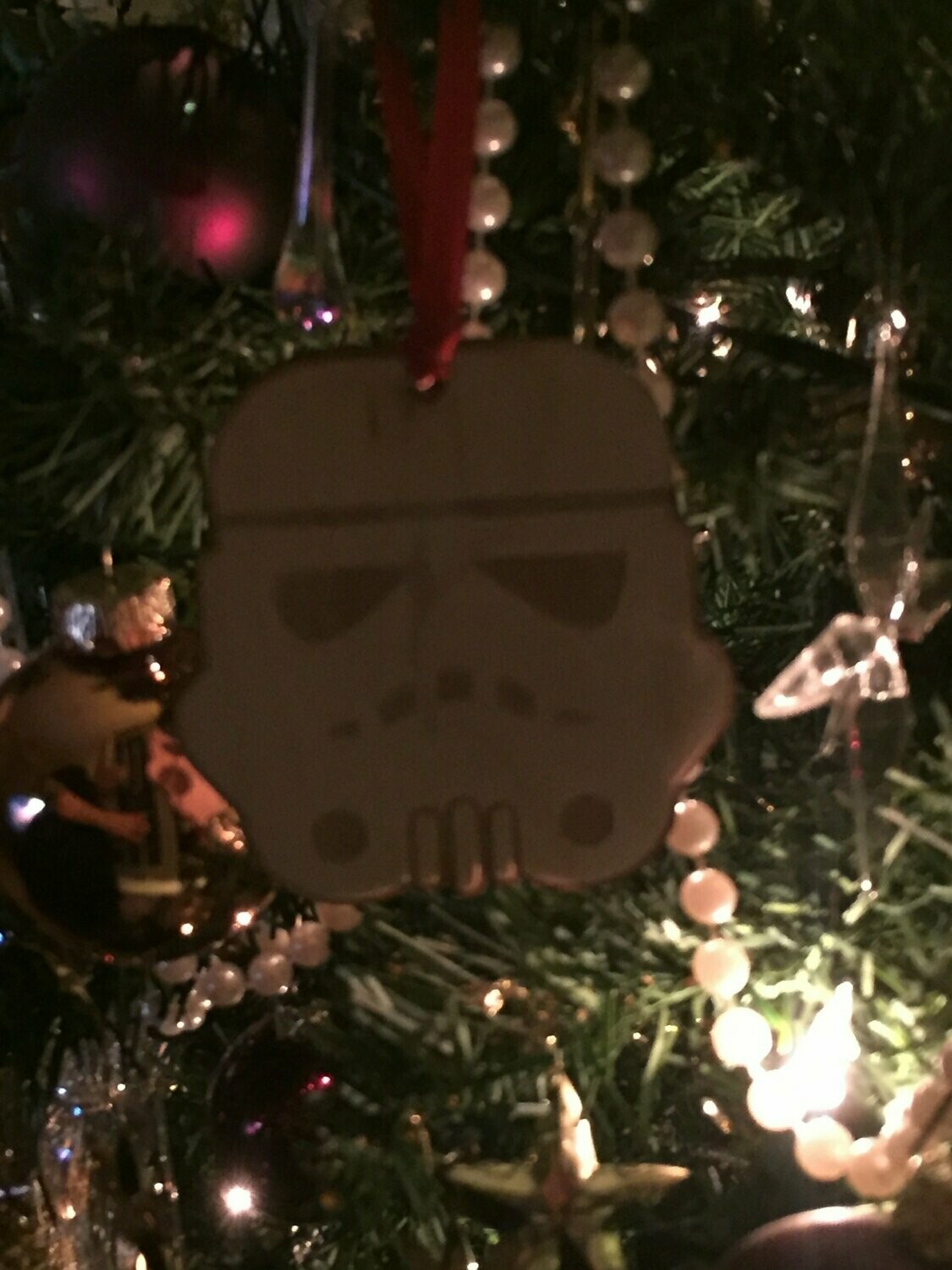 Star Wars Round Christmas Baubles