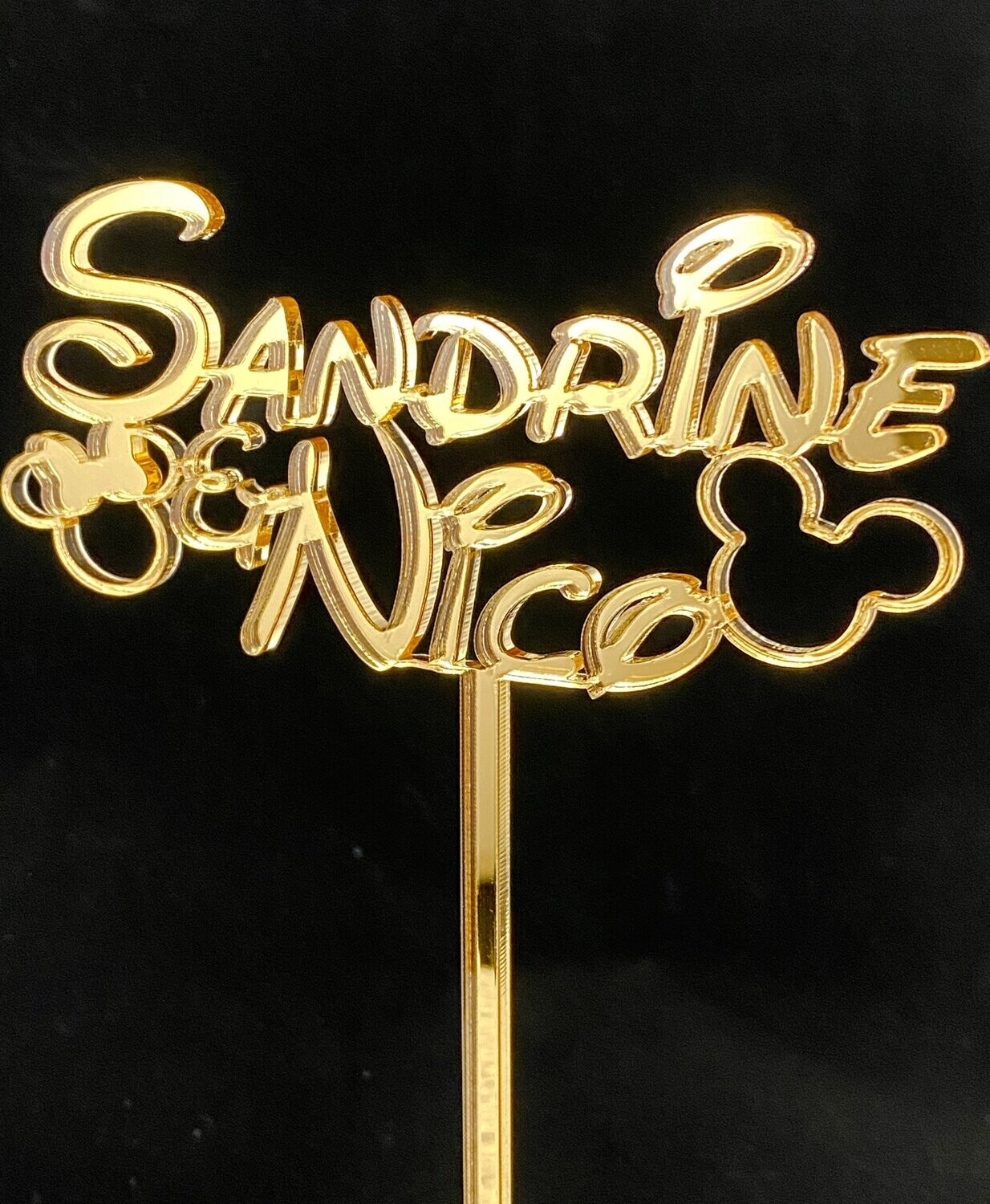 Traditional Wedding Cake Topper