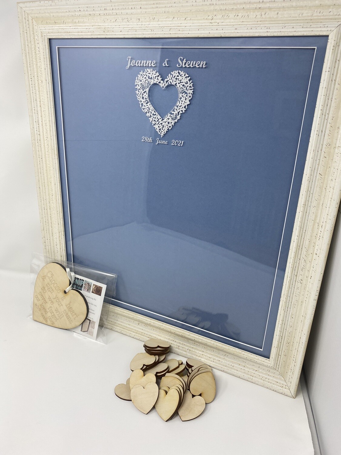 Hearts and Butteries Drop Box - 40cm x 45cm