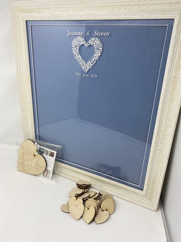 Hearts and Butteries Drop Box - 40cm x 45cm