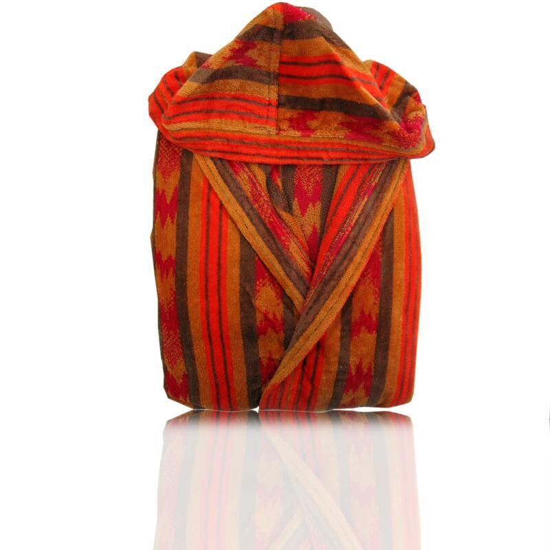 Sidney accappatoio spugna cimato jacquard