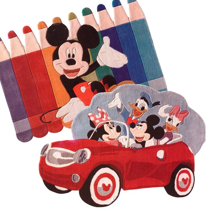 DISNEY MICKEY tappeto top line 115x168 sagomato