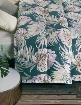 ISLANDA 2P 270X260 Trapunta 100% piumino d'oca extra warm