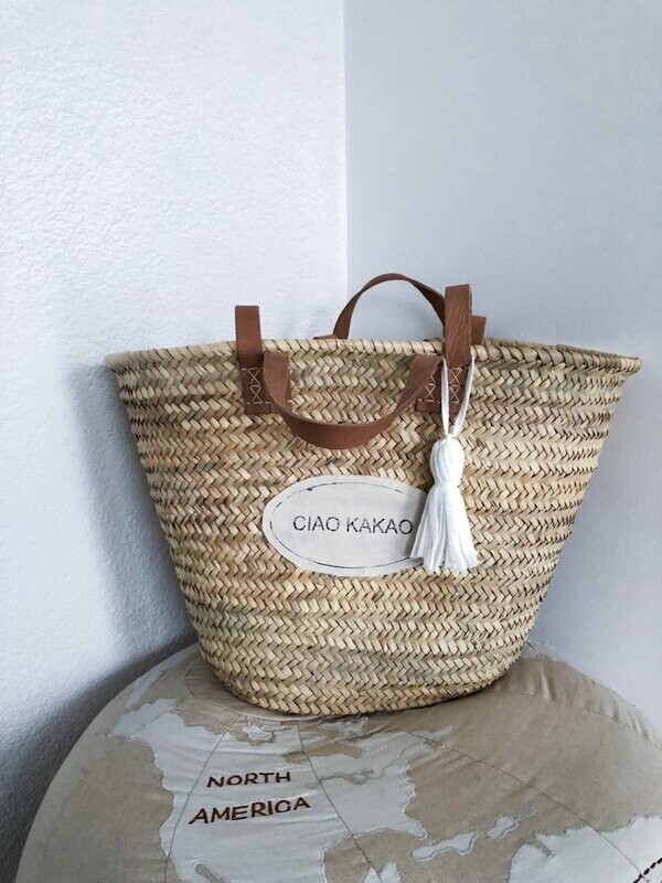 Korbtasche "CIAO KAKAO"