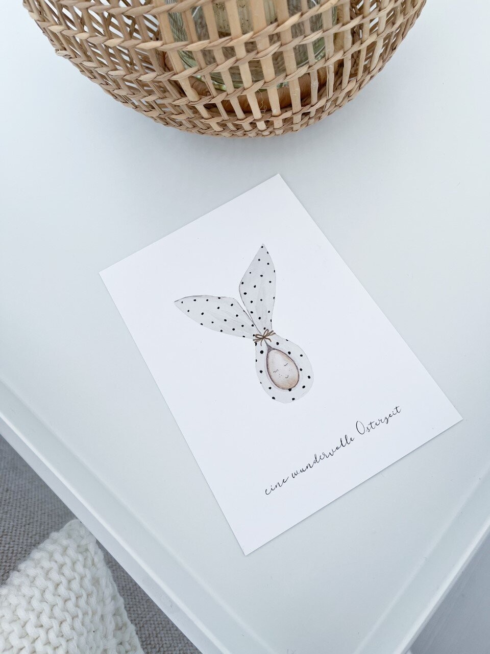 Postkarte "Osterei"