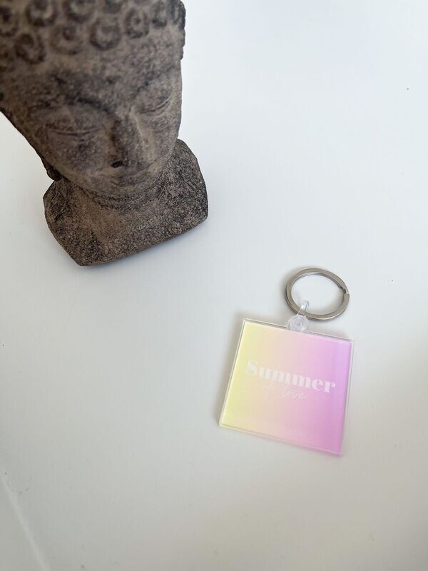 "Summer of Love" Key Chain