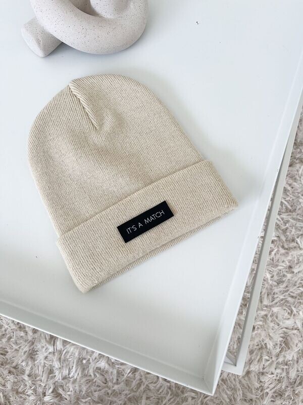 Beanie "IT´S A MATCH"