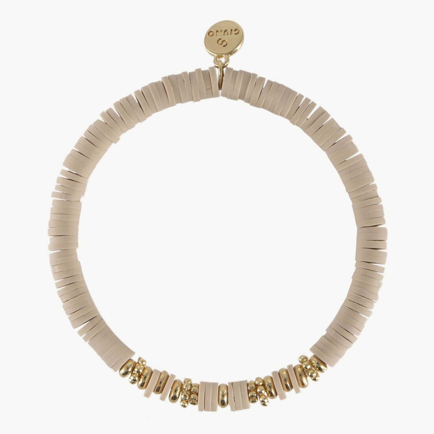 Elastisches Armband  beige