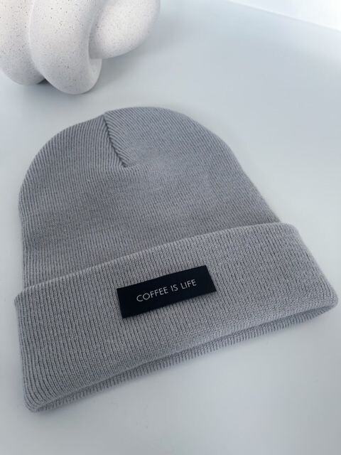 Beanie "COFFEE IS LIFE"