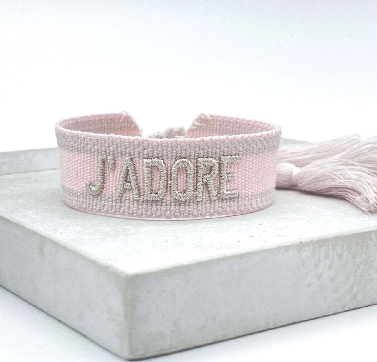 CANVAS Armband "Jadore"