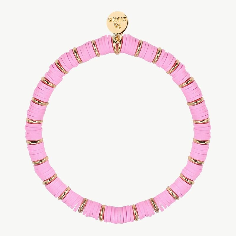 Elastisches Armband rosa